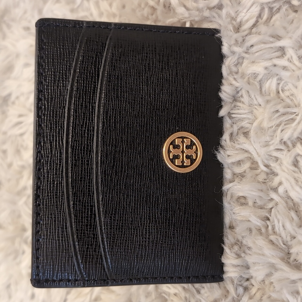 Tory Burch Leather Card Holder (NWOT) - Black